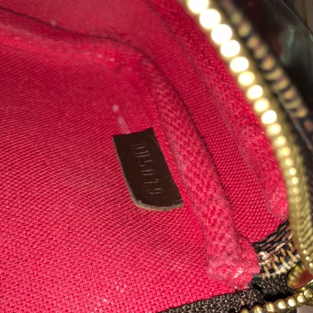 Louis Vuitton pouchette and coin purse